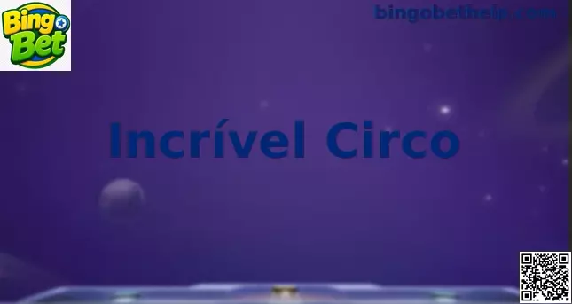Imagem central do Incrível Circo com visual de espetáculo digital