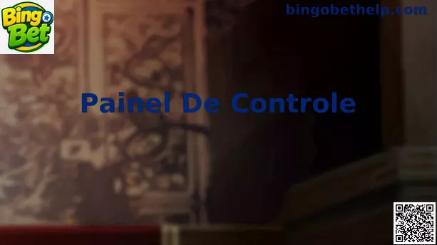 Interface Dinâmica do Painel De Controle Bingo Bet