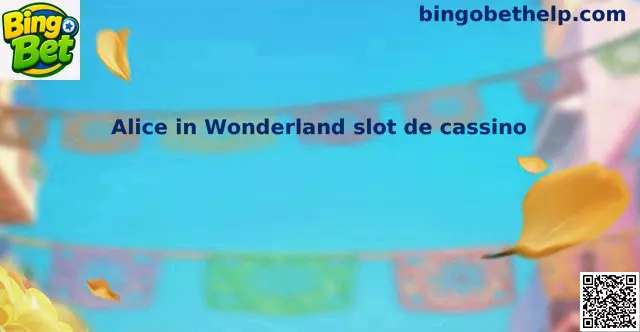 Alice in Wonderland slot de cassino com personagens e elementos de fantasia