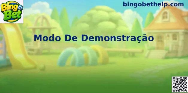 Interface do Modo de Demonstração Bingo Bet