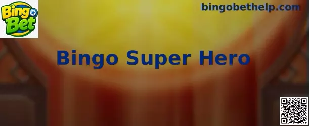 Tela ilustrativa do jogo Bingo Super Hero