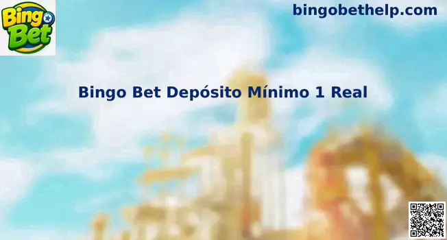 Interface de Bingo Bet Depósito Mínimo 1 Real no Brasil