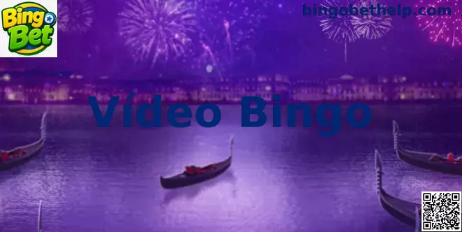 Interface moderna de Vídeo Bingo online com recursos tecnológicos