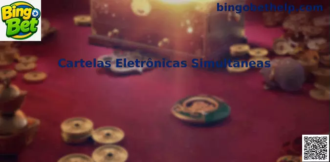Interface de Cartelas Eletrônicas Simultâneas no Bingo Bet