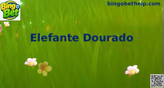 Interface explicativa do Elefante Dourado na Bingo Bet