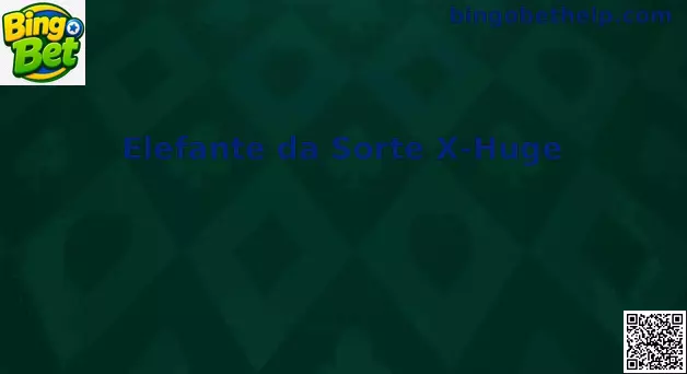 Interface do Jogo Elefante da Sorte X-Huge