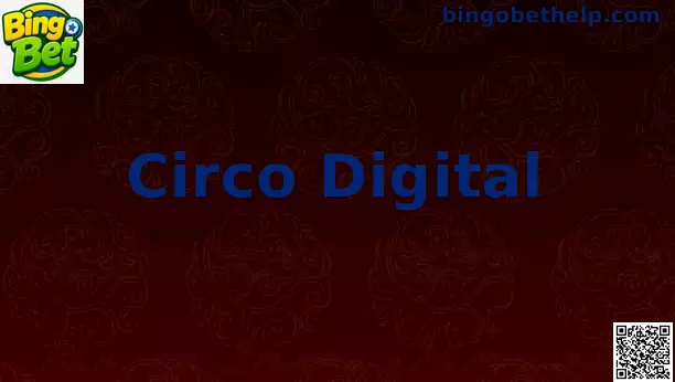 Ilustração temática do Circo Digital no Bingo Bet